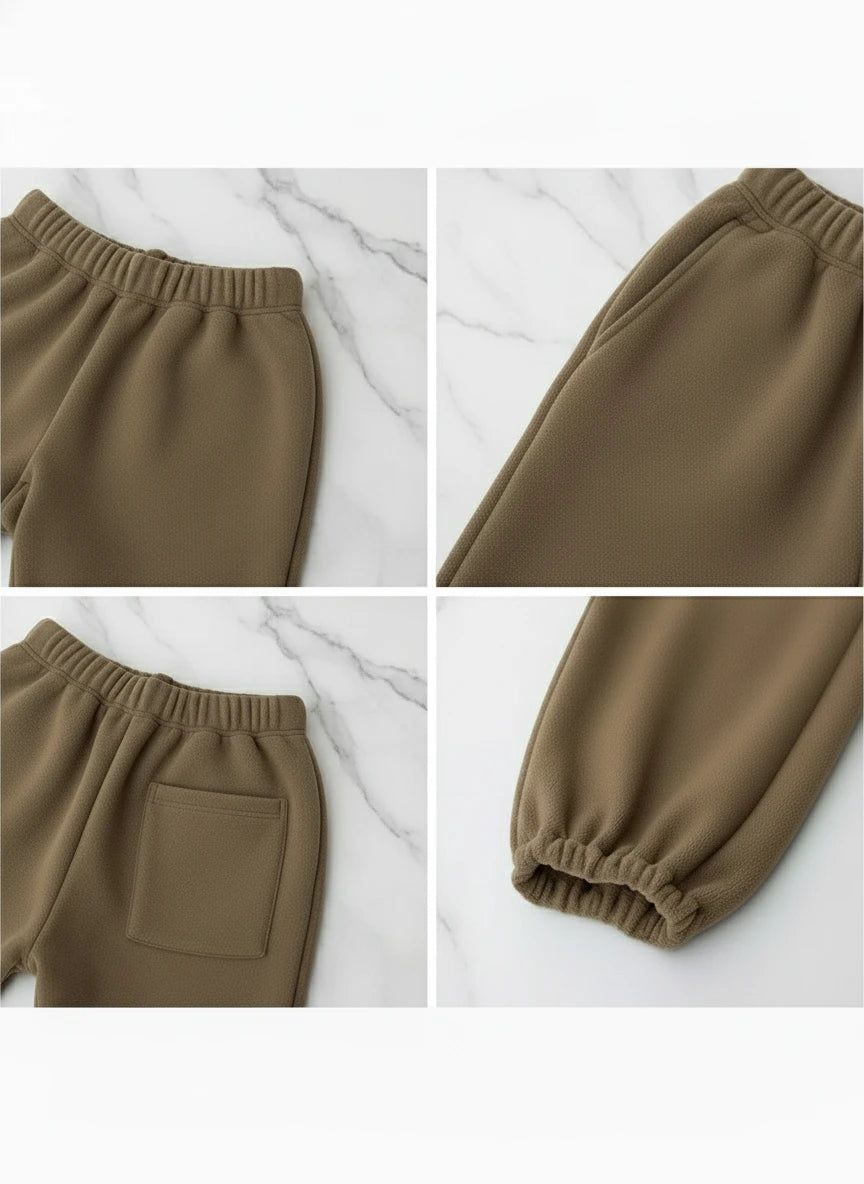 Ultra-Cozy High-Waisted Arivah Fleece Pants™