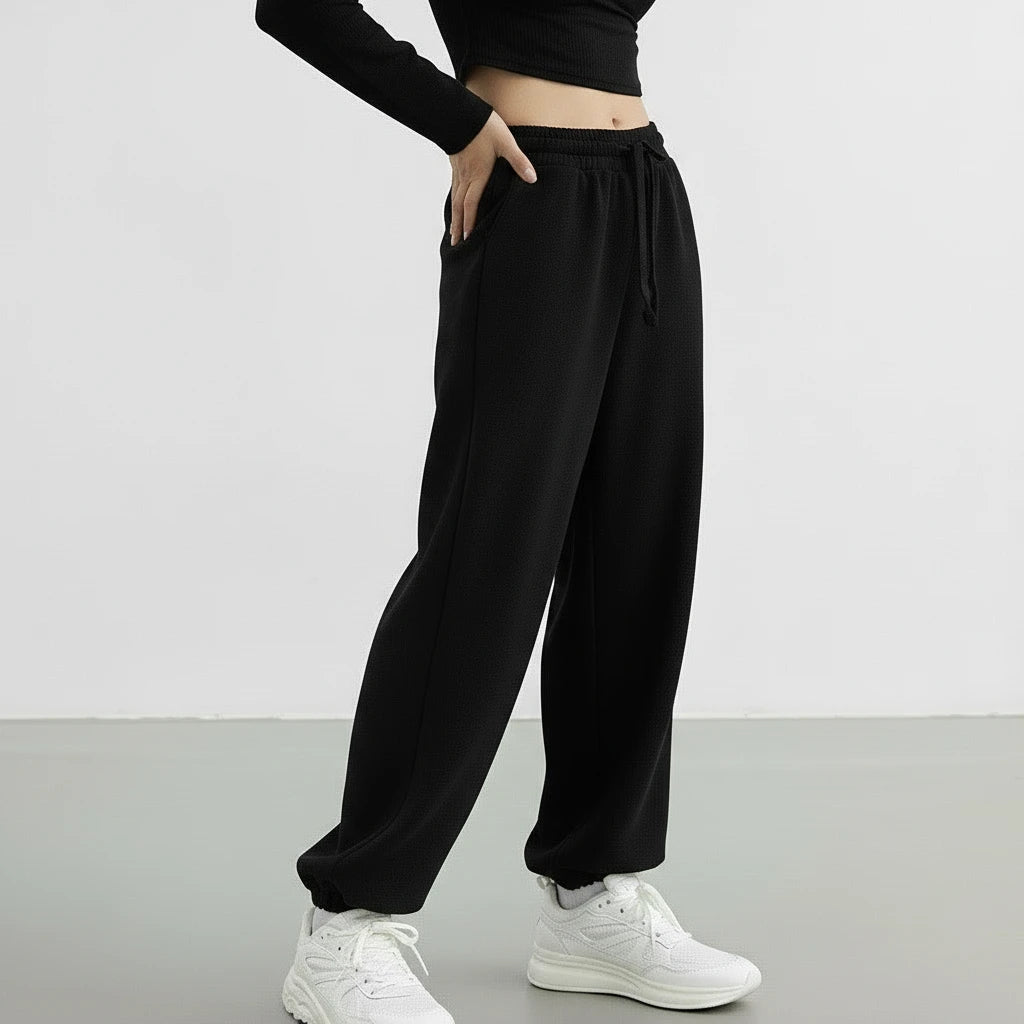 Ultra-Cozy High-Waisted Arivah Fleece Pants™