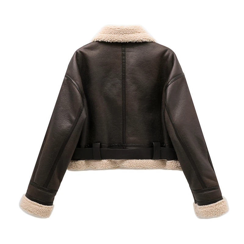 Arivah Elegance Faux Shearling jacket™