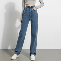Warm & Stylish Arivah Double Buckle Jeans™