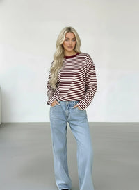 Arivah Autumn Striped Pullover™