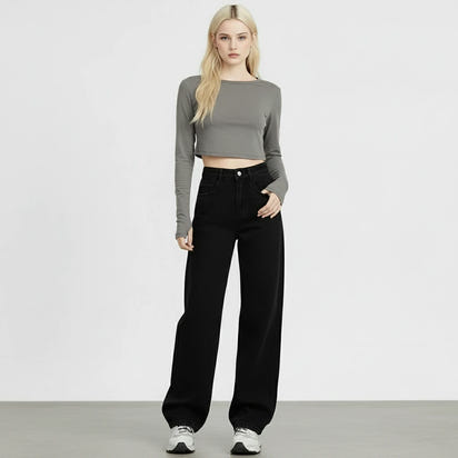 Warm & Stylish Arivah Double Buckle Jeans™