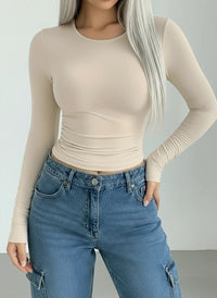 Arivah long-sleeve crop top ™